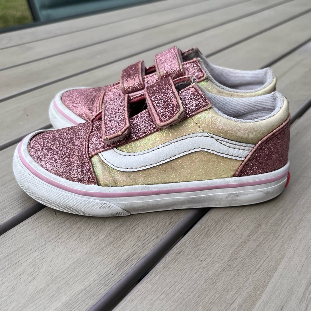 Kids Vans Old Skool sneakers - size 9 - pink